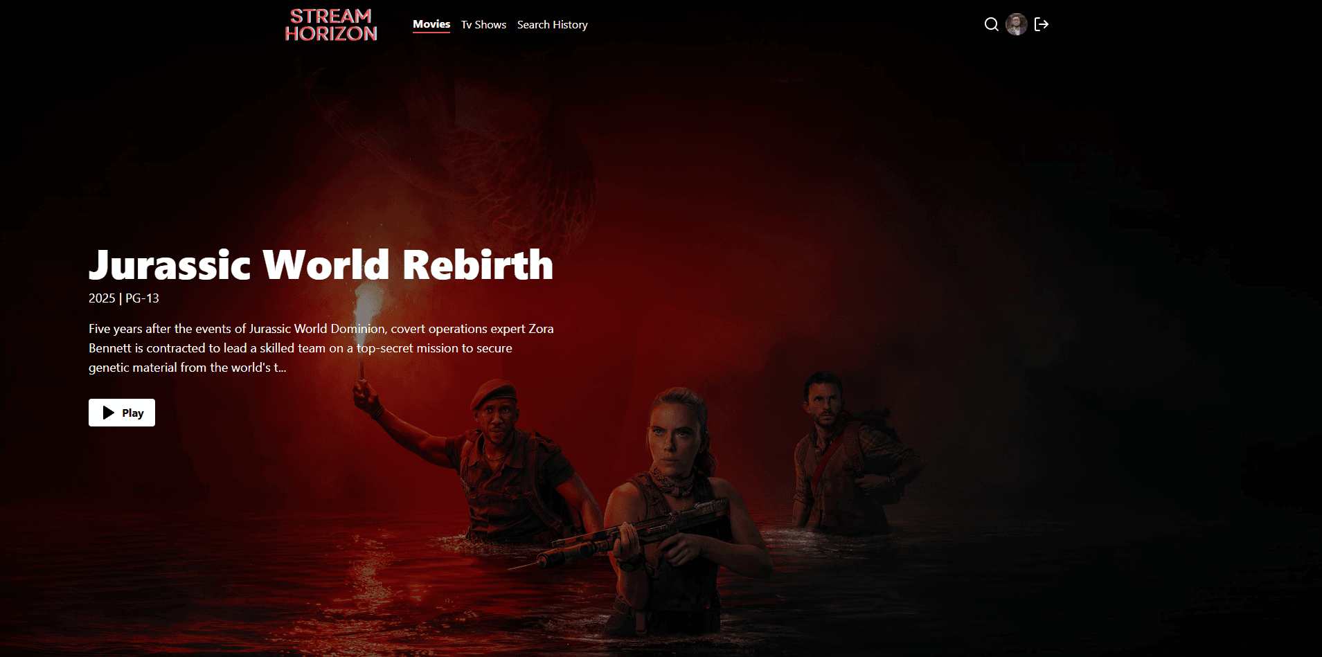 StreamHorizon: Modern Streaming Platform